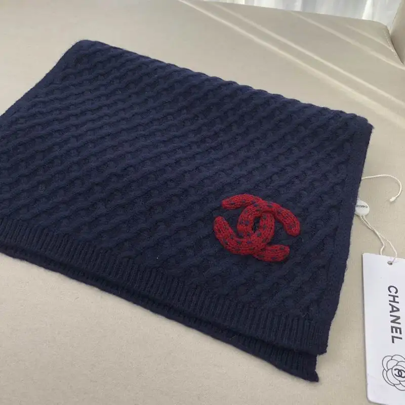 Chanel 32X170cm 100%羊绒 E35 (2)
